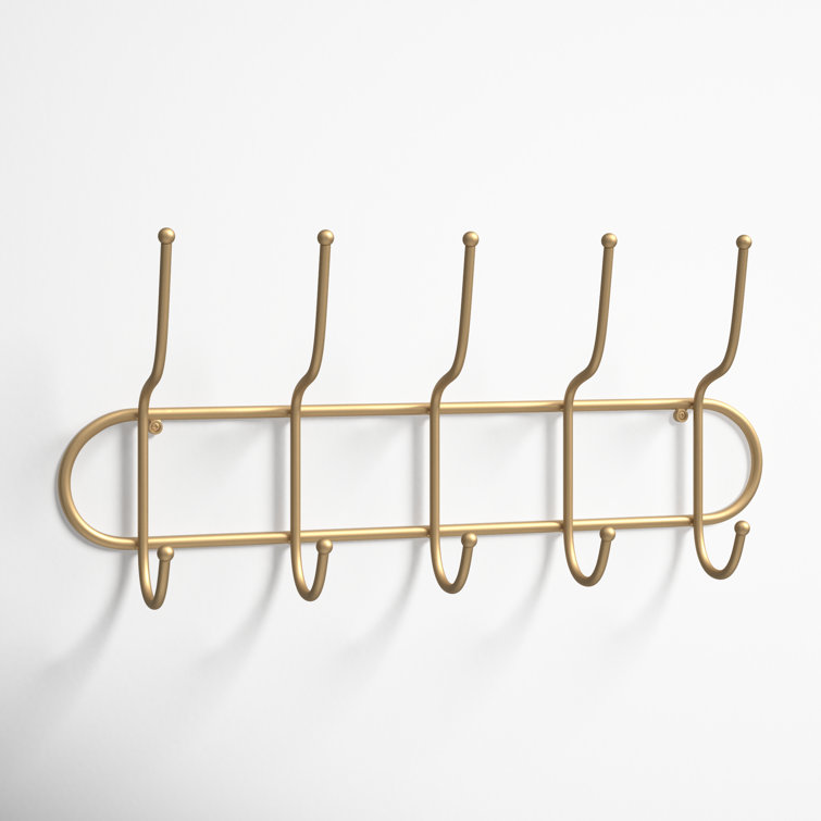 Metal coat best sale hook rack